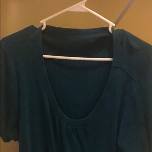 St. John’s bay, crew neck, dark teal, tee